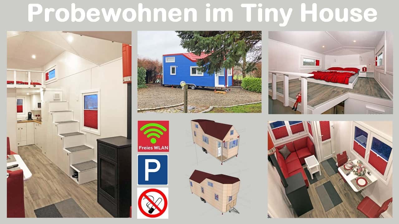 Tiny House Minihaus Probewohnen
