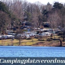 Campingplatzverordnung Schleswig-Holstein