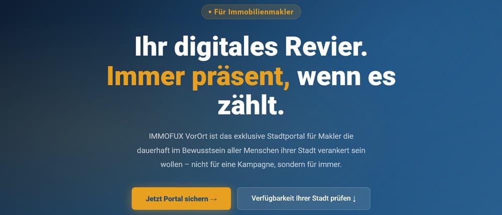 immofux immobilienmakler gesucht