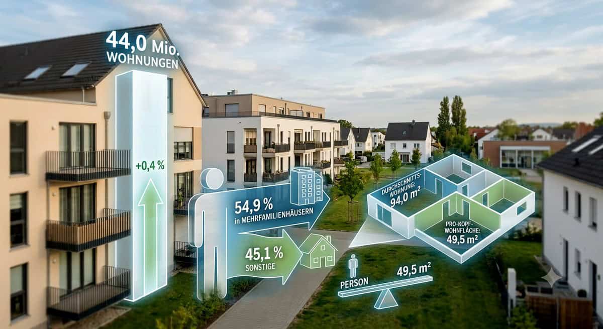 wohnungen deutschland 2025 statistik
