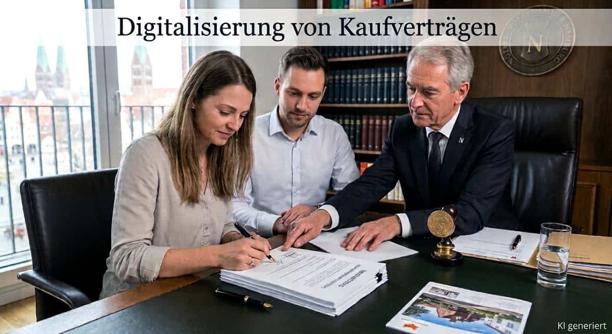 Digitalisierung Kaufverträge_Immobilien ImmoVVDigG